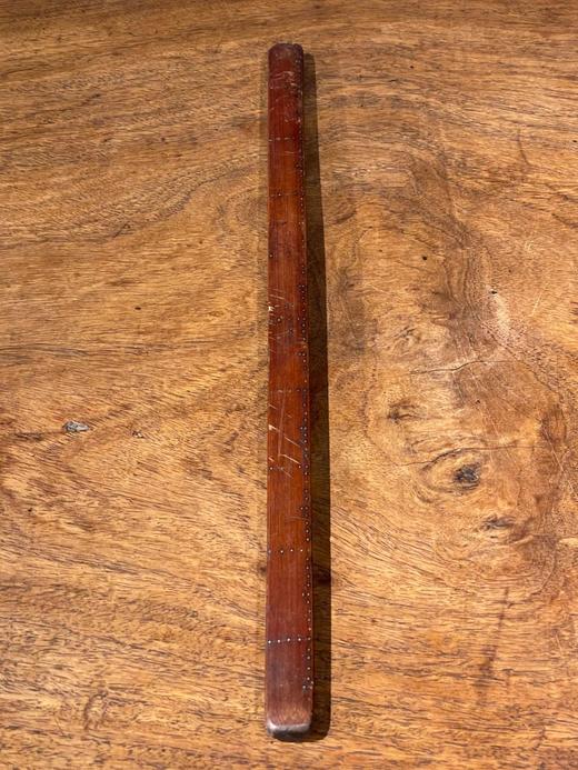 竹雕镶银布庄量尺，顺丰包邮 商品图7