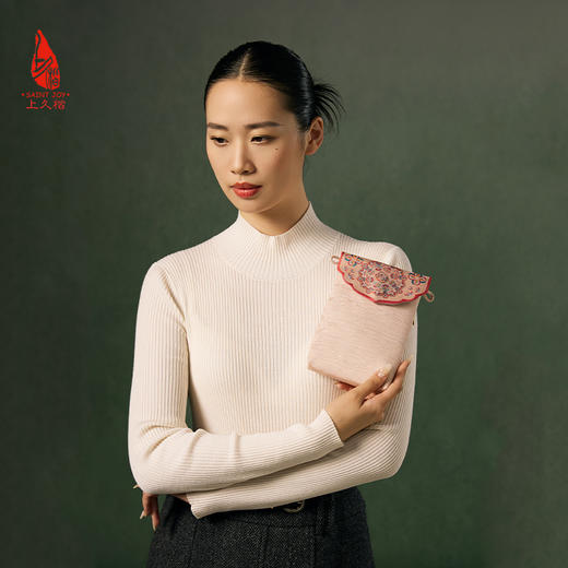 SAINTJOY/上久楷礼盒  锦蛇献瑞  宋锦挂件SPS24A06  斜挎包BWS24B1301 商品图8