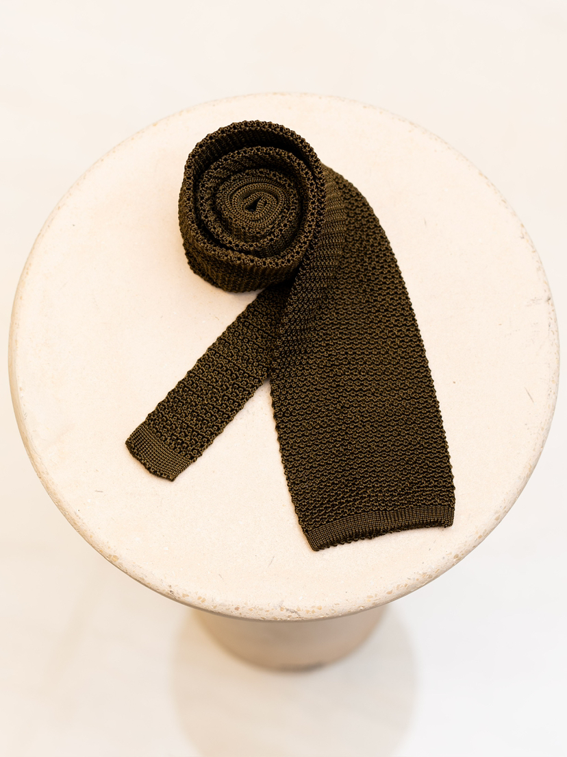 Kenji Kaga 针织领带