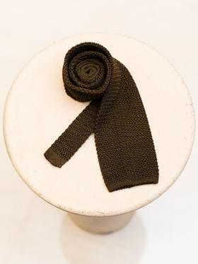 Kenji Kaga 针织领带