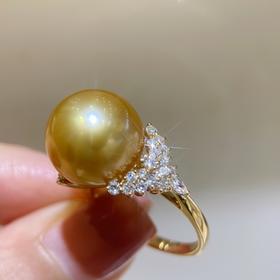 12mm-13mm金珠戒指