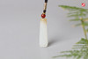 和田糖白玉竹节吊坠 配精美挂绳 商品缩略图4