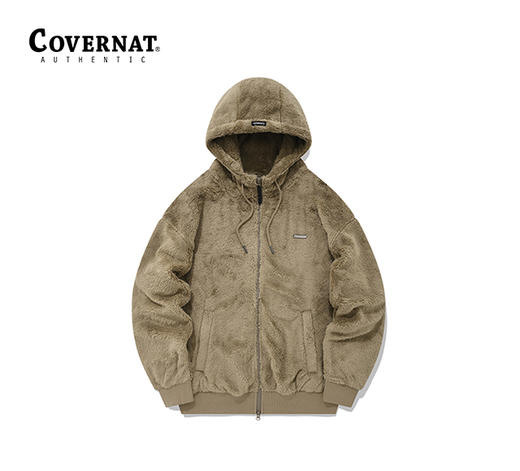 Covernat羊羔绒外套秋冬连帽保暖夹克CO2203JK04 商品图5
