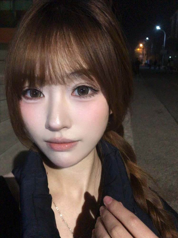 skeye 半年抛 恋爱小兔 直径14.5mm 着色 13.9mm