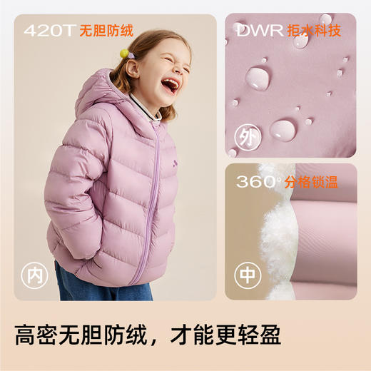 【抗湿绒】2.0升级款儿童超轻羽绒服PDWT2422 商品图2