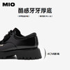 MIO米奥复古暗黑雅痞牛津鞋时尚学院风女单鞋M251514442 商品缩略图4