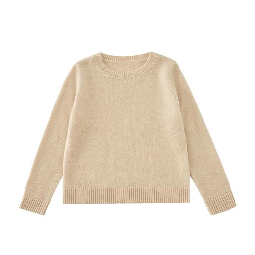 秋季亲子款羊绒衫儿童羊毛衫加厚双股男女童打底软糯保暖毛衣 商品图4