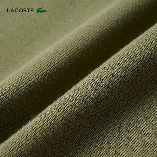 Lacoste法国鳄鱼男装新款时尚宽松纯棉套头圆领长袖卫衣SH2897-10 商品图5