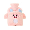 【冬天必备！PVC注水热水袋】毛绒包覆，暖手无忧；流连卡通清新色彩，三点式双插手，怎么换姿势都不怕温度丧失；加厚保温难逃冬日魔爪，经期腹痛神器；轻巧便携，不占空间！ 商品缩略图4