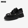 MIO米奥复古暗黑雅痞牛津鞋时尚学院风女单鞋M251514442 商品缩略图0