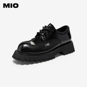 MIO米奥复古暗黑雅痞牛津鞋时尚学院风女单鞋M251514442