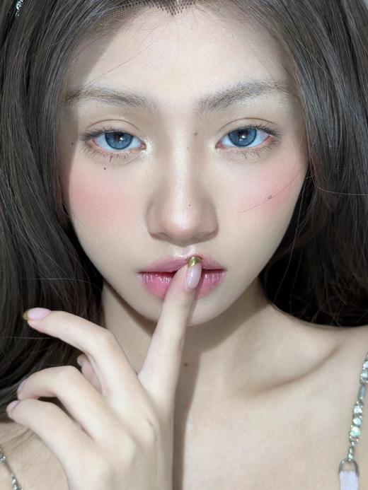 Bunnyshiny 粒粒橘 棕/小冰块 蓝  年抛 14.5mm 商品图1