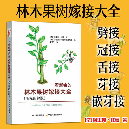 一看就会的林木果树嫁接大全（全程图解版）【官方正版，可开发票，下单时留开票信息和电子邮箱】 商品图0