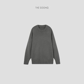 THESOONG澳大利亞美利奴羊毛"加倍保暖双层罗纹浮雕坑条毛衣HWMY6112