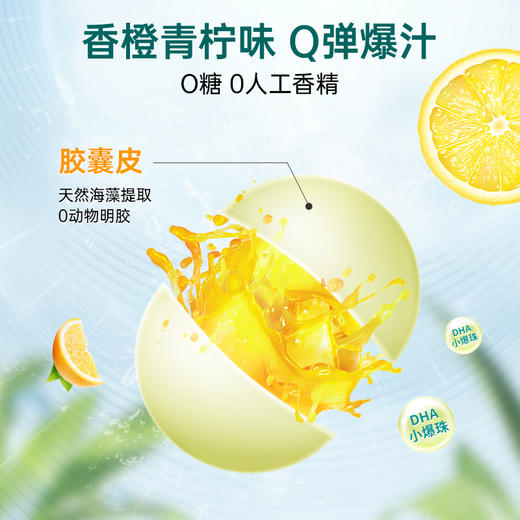 【保税】维乐原VitaRealm儿童DHA藻油丸 60粒 商品图7