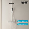 希箭（HOROW）花洒套装 雨霏Z系列四功能大置物花洒O2O（不含安装） 雨霏白色四功能大置物花洒0405D 商品缩略图0
