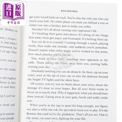 【中商原版】坚不可摧 牢不可破 罗尼 奥沙利文自传 新书 斯诺克运动员 Unbreakable 英文原版 Ronnie O Sullivan 火箭 商品图5