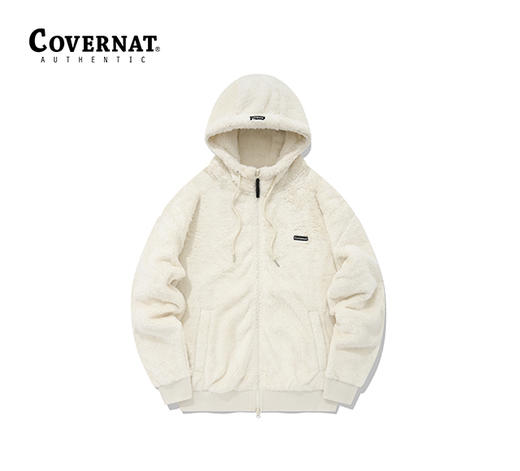 Covernat羊羔绒外套秋冬连帽保暖夹克CO2203JK04 商品图3