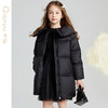 笛莎千与2024冬季新款男女童同款甜美大翻领三防中长羽绒服 商品缩略图2