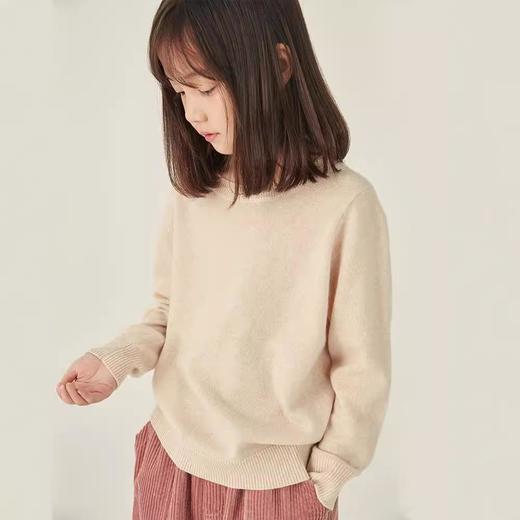 秋季亲子款羊绒衫儿童羊毛衫加厚双股男女童打底软糯保暖毛衣 商品图3