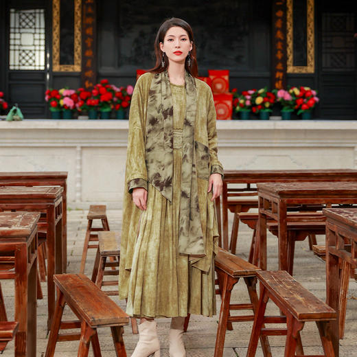 下关风长外套 | 新中式设计 |现货加急发 商品图1