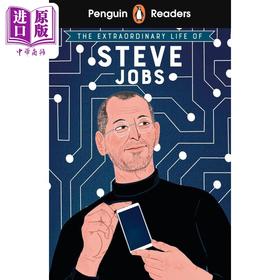 预售 【中商原版】企鹅阅读分级指导2级 史蒂夫乔布斯的非凡人生 Penguin Readers Level 2 The Extraordinary Life of Steve Jobs