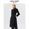 皮尔卡丹女装毛呢外套小翻领黑色中长款羊毛正肩大衣P3408C3895B0
 商品缩略图1