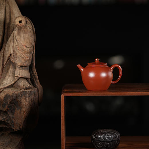 龙德堂陶艺 汤宣武制《婷韻》原矿大红袍 200cc 库存请咨询客服 商品图0