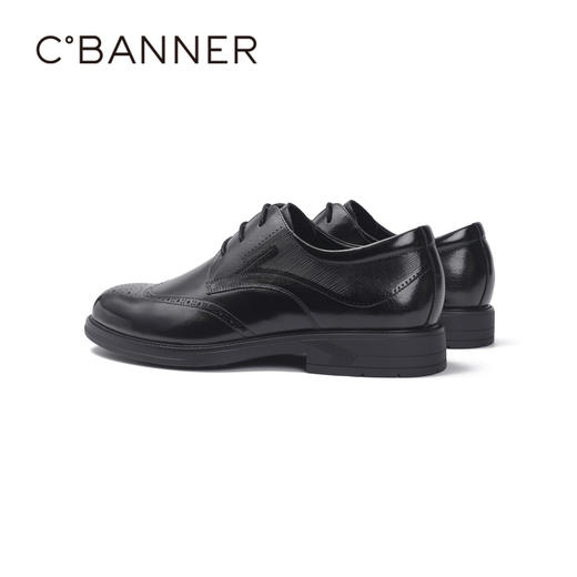 千百度男鞋正装皮鞋男士休闲商务皮鞋A25121691 商品图7