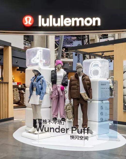 Lu*Lu原单品puff五格泡芙镭射鹅绒服轻三防可擦面料 商品图1