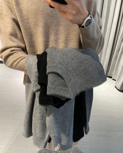 高端山羊绒衫男毛衣针织衫 商品图4