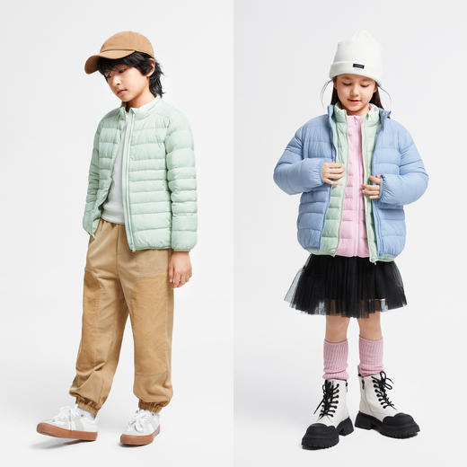 【轻薄5~15℃】男女童蓄热三防短款羽绒外套新款安奈儿童装实体店同款AM435515 商品图3