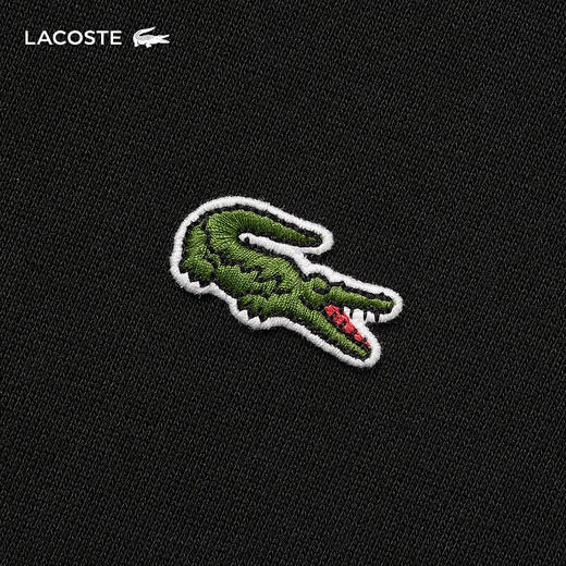 Lacoste法国鳄鱼男装新款套头纯色简约休闲抽绳连帽卫衣SH1643-98 商品图10