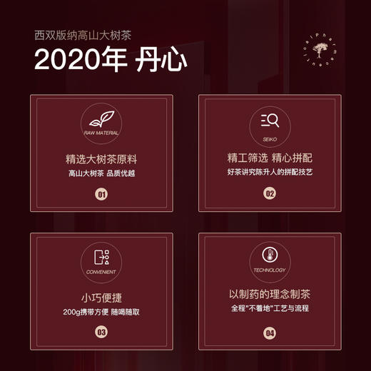 陈升号 2020年丹心200g（生茶） 商品图4
