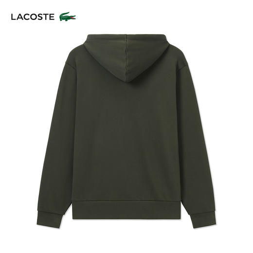 Lacoste法国鳄鱼男装新款套头纯色简约休闲抽绳连帽卫衣SH1643-98 商品图2