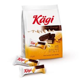 瑞士卡奇迷你橙子黑巧克力威化饼 125g/袋