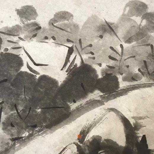 特别推荐：《八大山人 墨荷图》画心约为59*117cm，装裱后成品尺寸为65*200CM，同样的非常巨大的，198元 商品图6