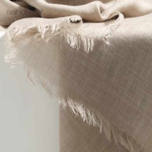 羊绒超轻薄U型斗篷SJF96W769N 商品图2