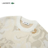 Lacoste法国鳄鱼女装新款时尚休闲舒适印花圆领毛衣AF2587-10 商品缩略图2