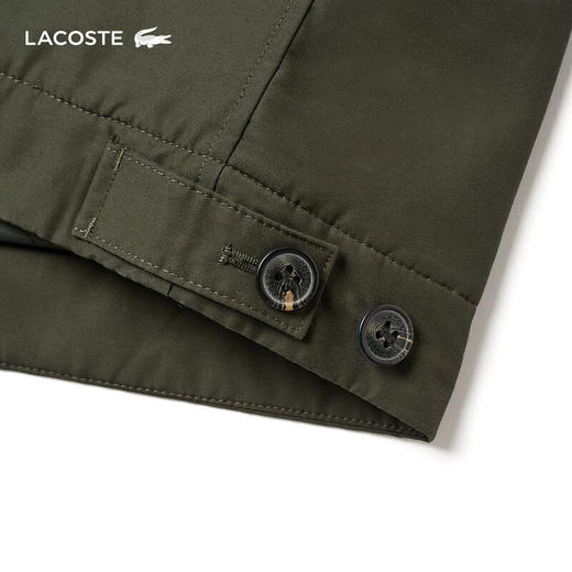 Lacoste法国鳄鱼男装新款时尚百搭休闲拉链立领棉服外套BH0684-98 商品图6