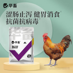 华畜 肠舒200g 涩肠止泻健胃消食 抗菌抗病毒 禽畜通用