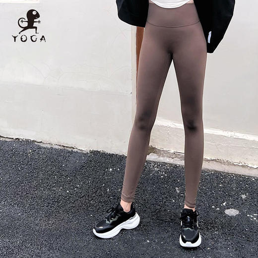 壁虎瑜伽【2410KZ311】加绒高腰瑜伽裤【5天发货】 商品图1