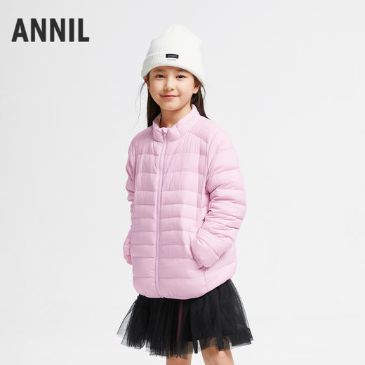 【轻薄5~15℃】男女童蓄热三防短款羽绒外套新款安奈儿童装实体店同款AM435515 商品图1