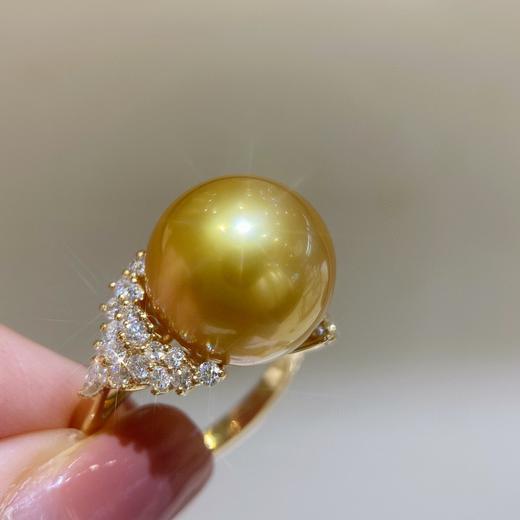 12mm-13mm金珠戒指 商品图3