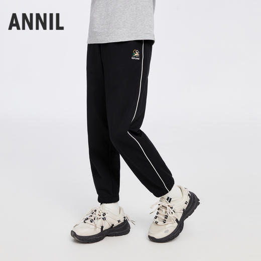 男童全腰针织单裤春季新款安奈儿童装EB516069 商品图1