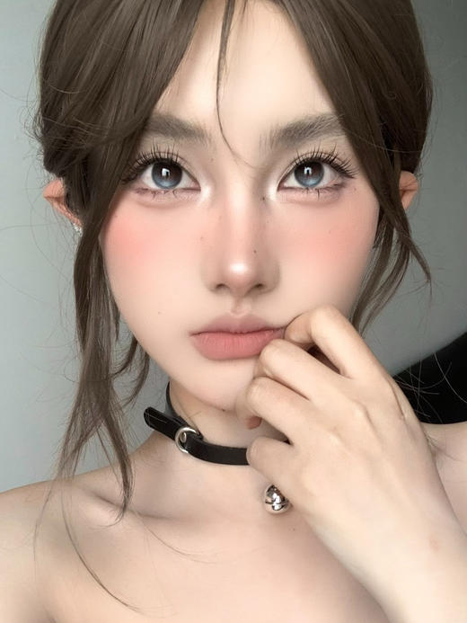 半年抛 Woolilens 失恋黑珍珠 14.5 高光黑灰 着色13.8 商品图5