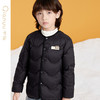 笛莎千与2024冬季新款男女童同款简约基础圆领轻薄羽绒服 商品缩略图5