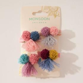 Monsoon&Rockahula新款儿童畅销头饰时尚发饰发夹夹子发箍皮筋