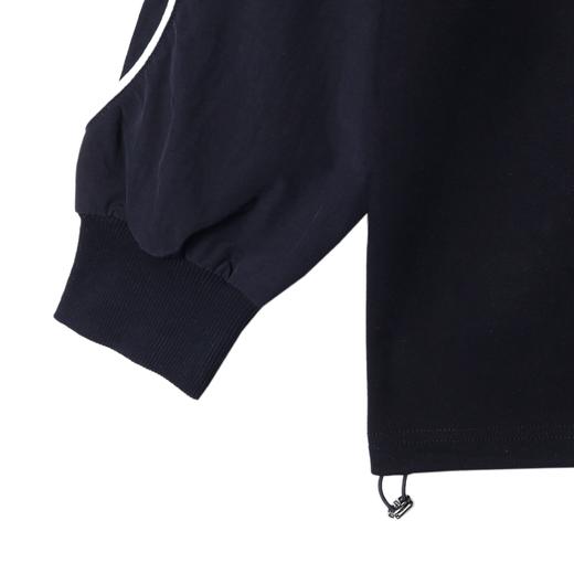 秋冬季新款时尚个性韩版撞色圆领套头卫衣运动百搭上衣潮流 商品图3