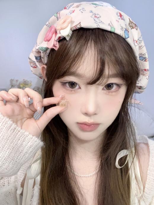 Bunnyshiny 小沙粒 棕/小尘埃 褐  年抛 14.2mm 商品图3